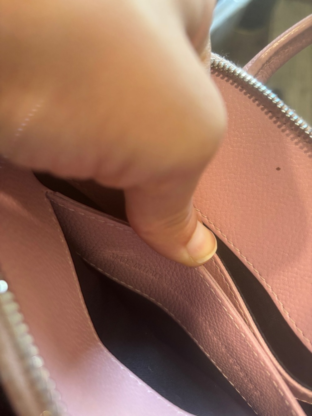Balenciaga Logo Ville Bag Leather XXS Pink top handle bag - Picture 6 of 7